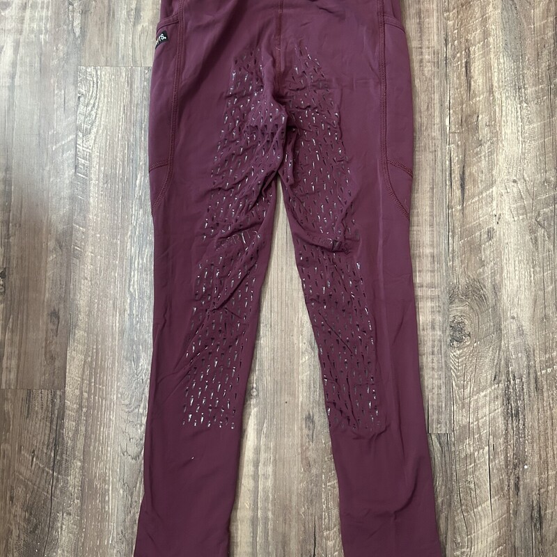 Kerrits Riding Tech Tight, Maroon, Size: Youth XL

Retails for $89 New