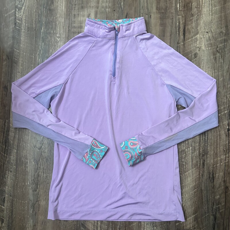 ItsAHaggertys 1/4 Zip Sun, Lavender, Size: Youth M

Retails for $70 New