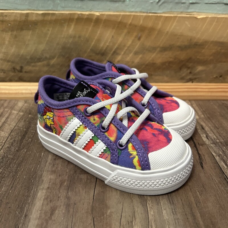 Adidas Simpsons Toddler, Purple, Size: Shoes 5
