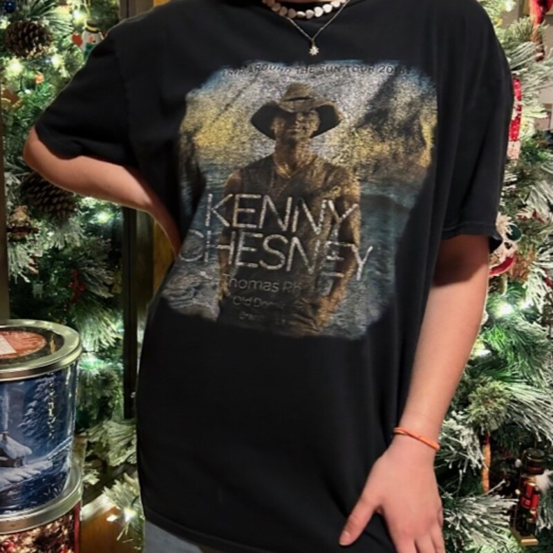 Kenny Chesney, Black, Size: 3X (PreOwned)