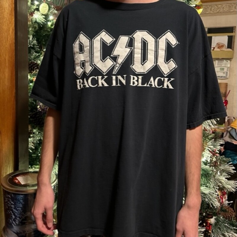 ACDC, Black, Size: 3X (PreOwned)