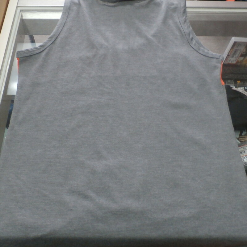 Boston Red Sox Mens Medium Sleeveless Tank Top T shirt Gray MLB Baseball  Sports