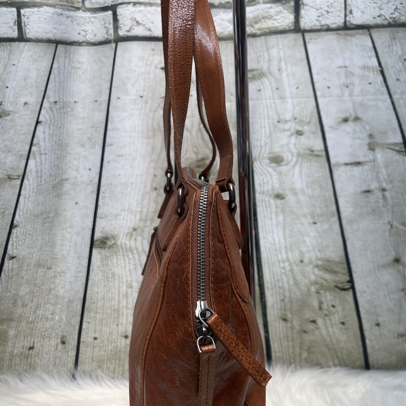 Spikes & Sparrow, Brown, Size: Satchel