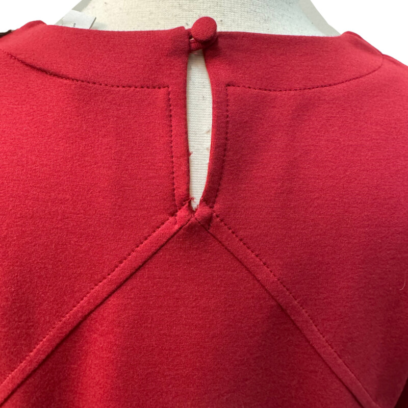 J Jill Ponte Bell Sleeve Dress In Cranberry Red  Bell sleeve dress,  Wearing dress, Bell sleeves