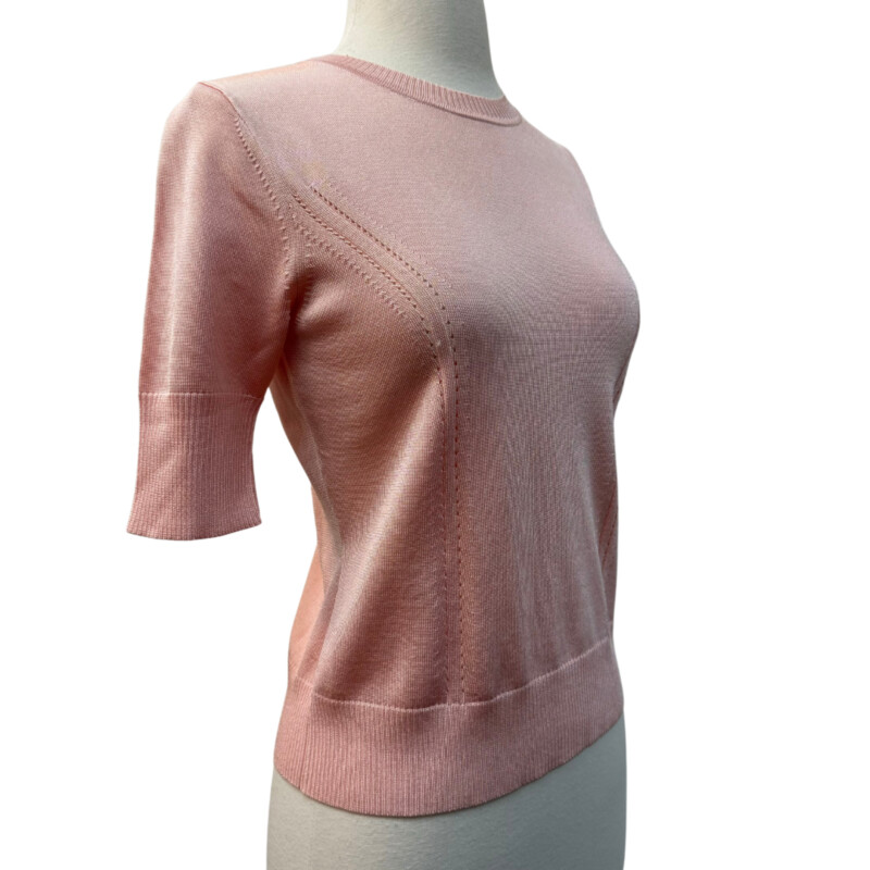 New LK Bennett Sweater<br />
Retails for 170 Euros<br />
Light Pink<br />
Size: Small