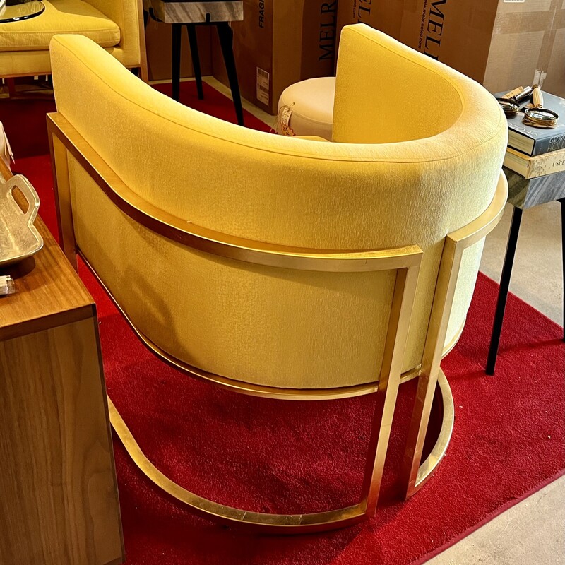 Mod Yellow Chair, None, Size: None
