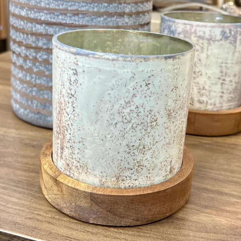 Candle Holder With Tray