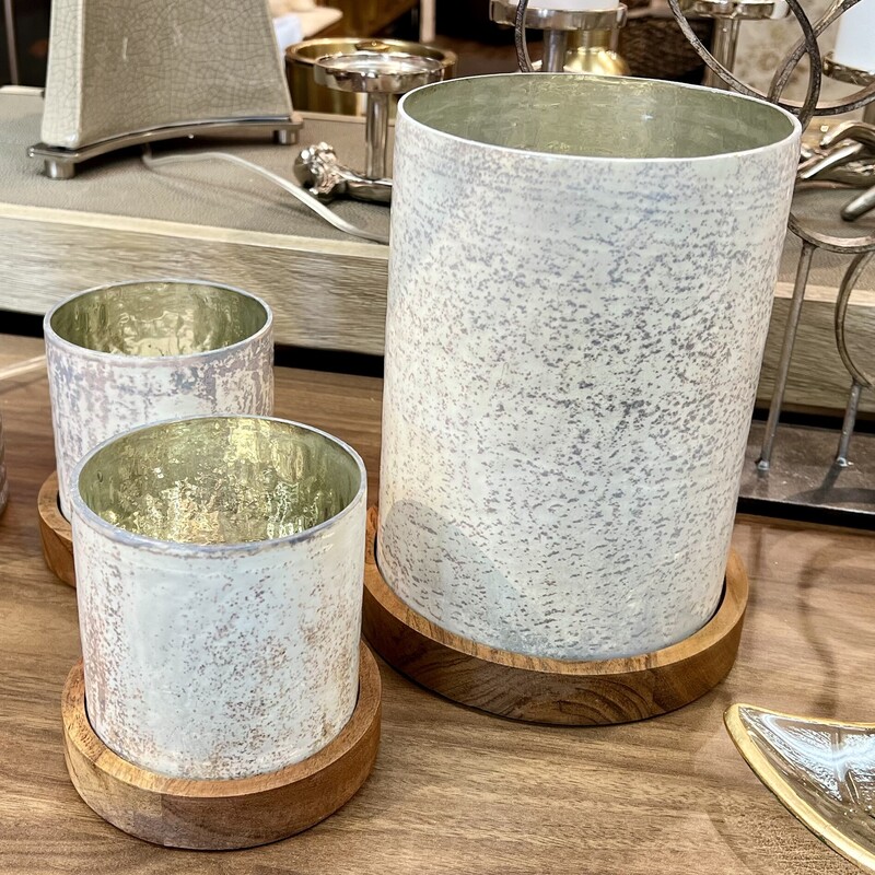 Candle Holder With Tray, None, Size: None