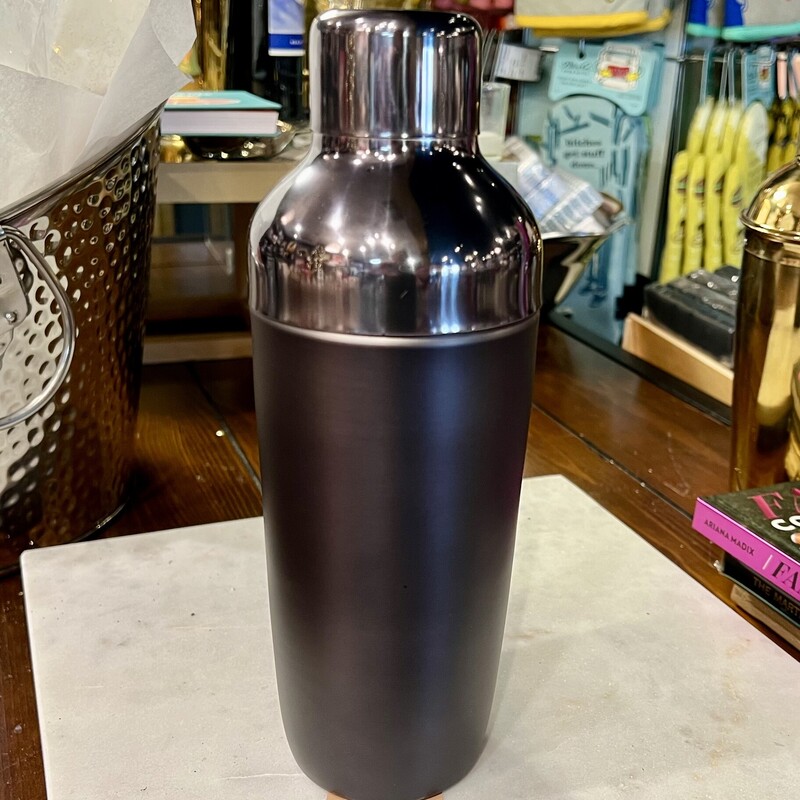 Black Cocktail Shaker, None, Size: None