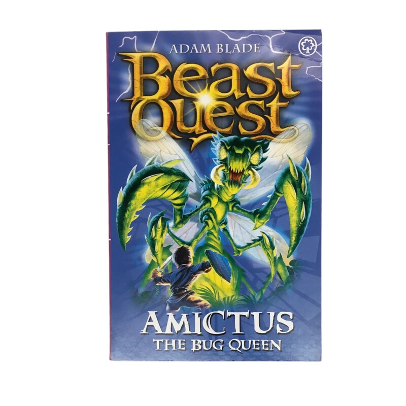 Beast Quest #6, Book; Amictus The Bug Queen

Located at Pipsqueak Resale Boutique inside the Vancouver Mall or online at:

#resalerocks #pipsqueakresale #vancouverwa #portland #reusereducerecycle #fashiononabudget #chooseused #consignment #savemoney #shoplocal #weship #keepusopen #shoplocalonline #resale #resaleboutique #mommyandme #minime #fashion #reseller

All items are photographed prior to being steamed. Cross posted, items are located at #PipsqueakResaleBoutique, payments accepted: cash, paypal & credit cards. Any flaws will be described in the comments. More pictures available with link above. Local pick up available at the #VancouverMall, tax will be added (not included in price), shipping available (not included in price, *Clothing, shoes, books & DVDs for $6.99; please contact regarding shipment of toys or other larger items), item can be placed on hold with communication, message with any questions. Join Pipsqueak Resale - Online to see all the new items! Follow us on IG @pipsqueakresale & Thanks for looking! Due to the nature of consignment, any known flaws will be described; ALL SHIPPED SALES ARE FINAL. All items are currently located inside Pipsqueak Resale Boutique as a store front items purchased on location before items are prepared for shipment will be refunded.
