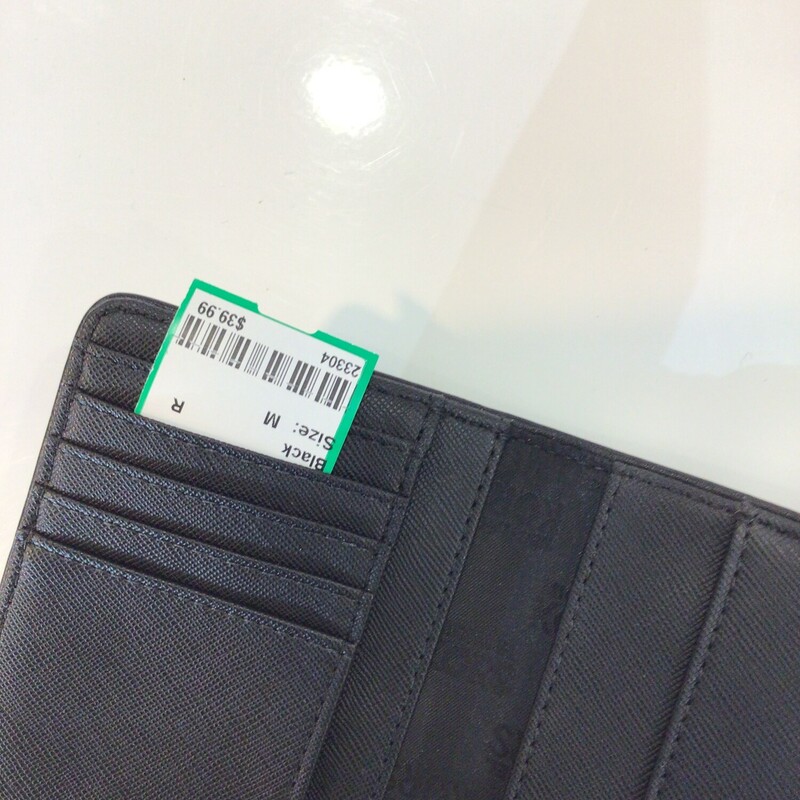 MK Wallet, Black, Size: M