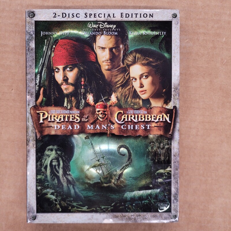 Pirates Of The Caribbean, Size: DVD, Item: GUC