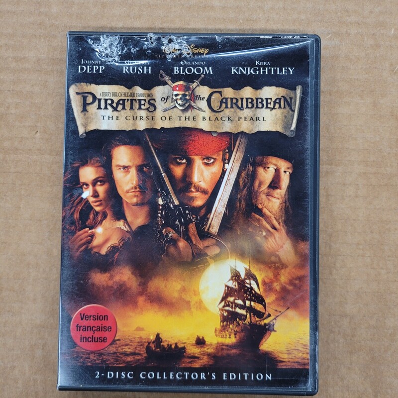 Pirates Of The Caribbean, Size: DVD, Item: GUC