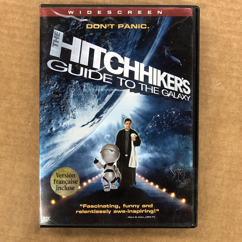 The Hitchhikers Guide To, Size: DVD, Item: GUC