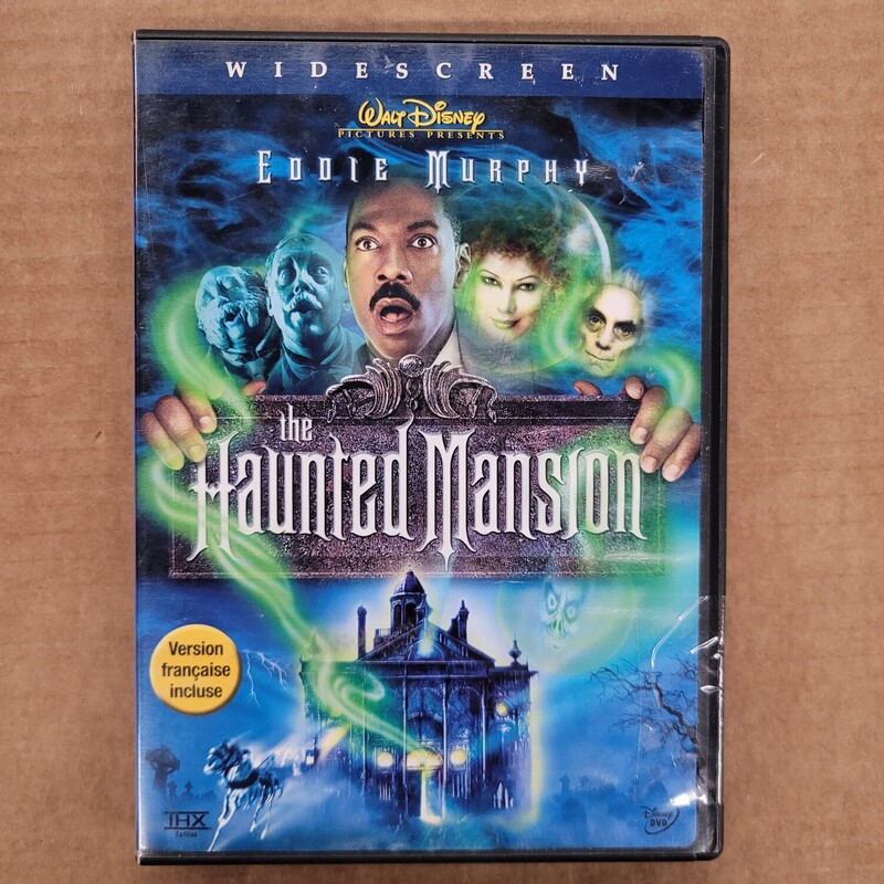 The Haunted Mansion, Size: DVD, Item: GUC