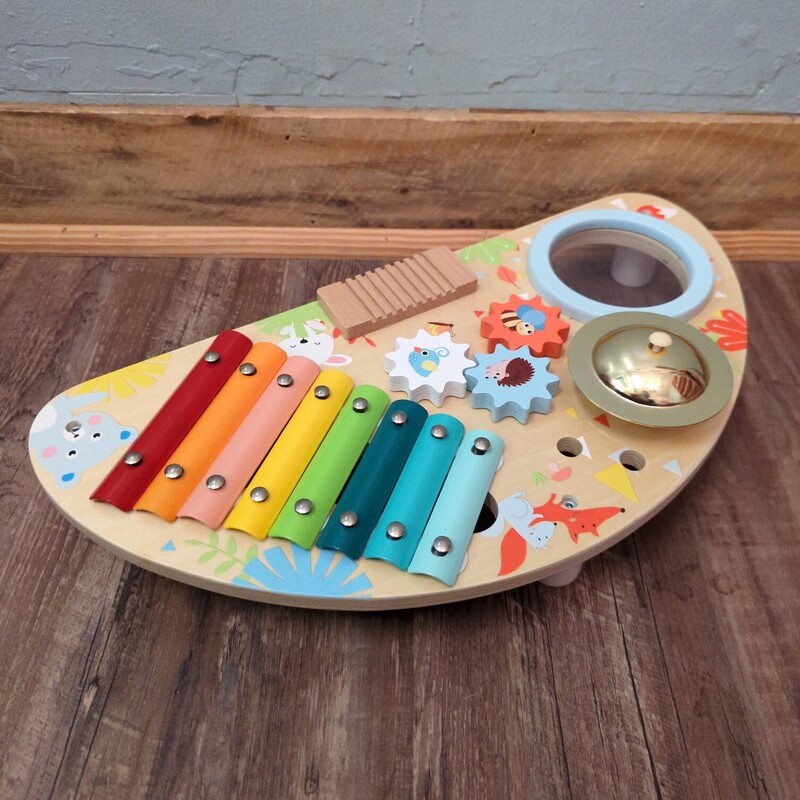 Tooky Toy Musical Tray, Wood, Size: Wooden