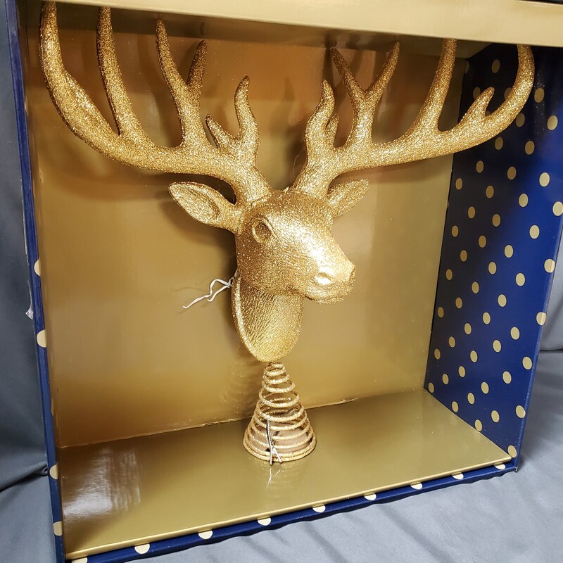 Stag Head Tree Topper