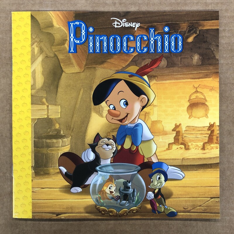 Pinocchio, Size: Back, Item: Paper