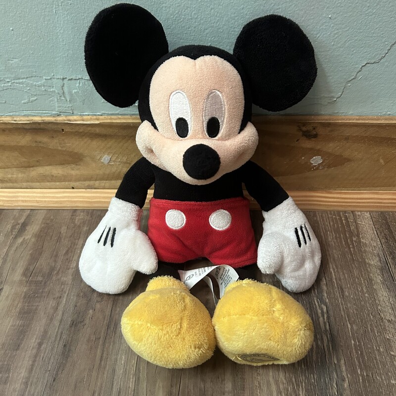 Mickey Mouse 12in Plush, Multi, Size: Plush