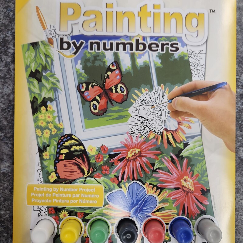 Paint By Number Butterfly
