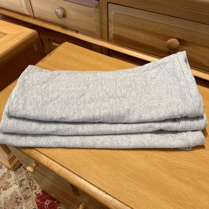 Grey Flannel Shams - Set Of 3

 Size: 24Lx16W