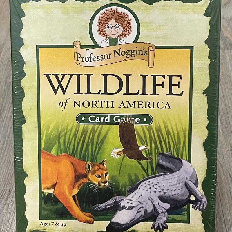 Wildlife  Card Game, Multi, Size: 7Y+
NEW