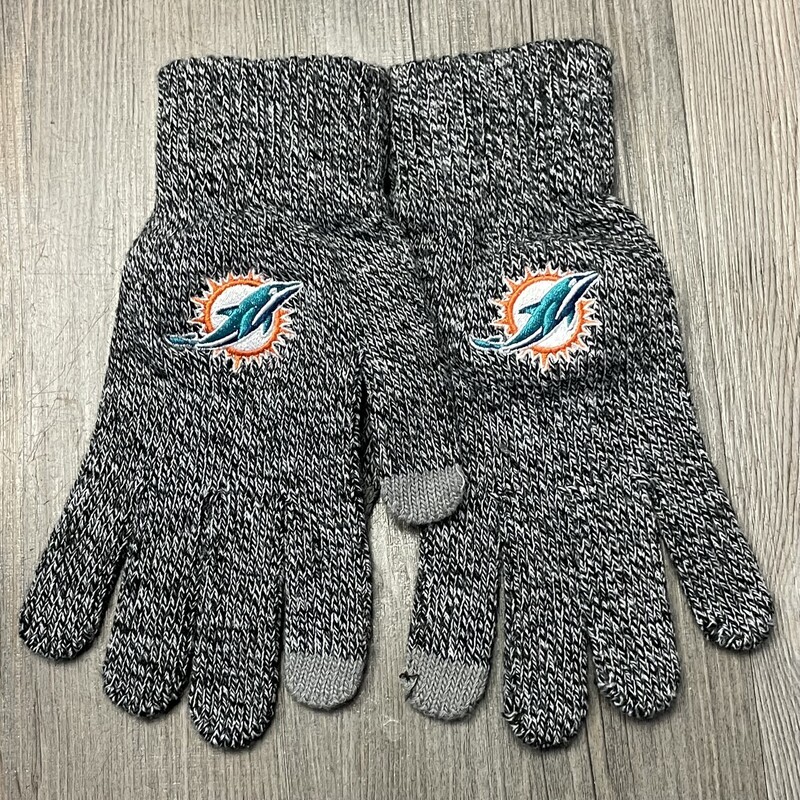 Miami Dolphins Knit Glove