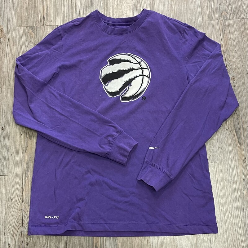 The Nike Tee Dri-Fit - LS Basketball, Purple, Size: Medium