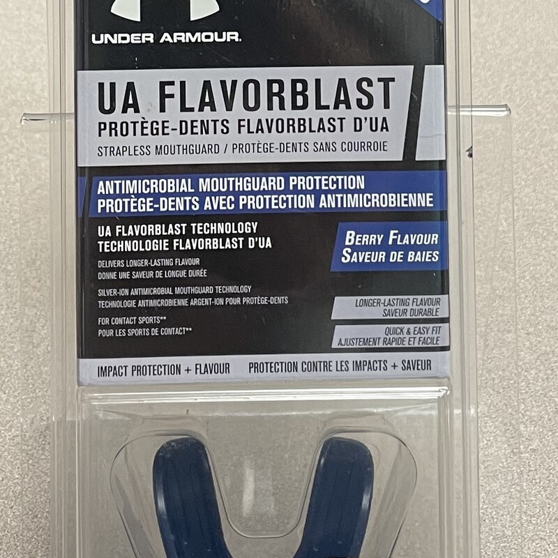 Under Armour Mouth Guard, Blue, Size: NEW!