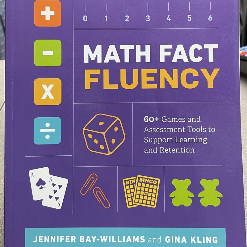 Math Fact Fluency, Purple, Size: Paperback