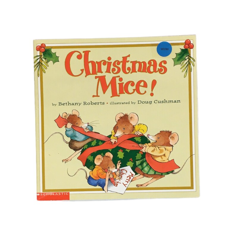 Christmas Mice!, Book

Located at Pipsqueak Resale Boutique inside the Vancouver Mall or online at:

#resalerocks #pipsqueakresale #vancouverwa #portland #reusereducerecycle #fashiononabudget #chooseused #consignment #savemoney #shoplocal #weship #keepusopen #shoplocalonline #resale #resaleboutique #mommyandme #minime #fashion #reseller

All items are photographed prior to being steamed. Cross posted, items are located at #PipsqueakResaleBoutique, payments accepted: cash, paypal & credit cards. Any flaws will be described in the comments. More pictures available with link above. Local pick up available at the #VancouverMall, tax will be added (not included in price), shipping available (not included in price, *Clothing, shoes, books & DVDs for $6.99; please contact regarding shipment of toys or other larger items), item can be placed on hold with communication, message with any questions. Join Pipsqueak Resale - Online to see all the new items! Follow us on IG @pipsqueakresale & Thanks for looking! Due to the nature of consignment, any known flaws will be described; ALL SHIPPED SALES ARE FINAL. All items are currently located inside Pipsqueak Resale Boutique as a store front items purchased on location before items are prepared for shipment will be refunded.
