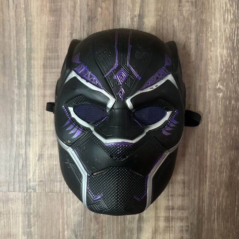 Black Panther Mask, Black, Size: Dress Up