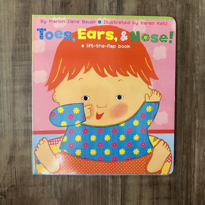 Toes Ears Nose Flap Book, Pink, Size: Book