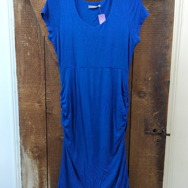 LoveAppella Knit Dress, Blue, Size: Adult S