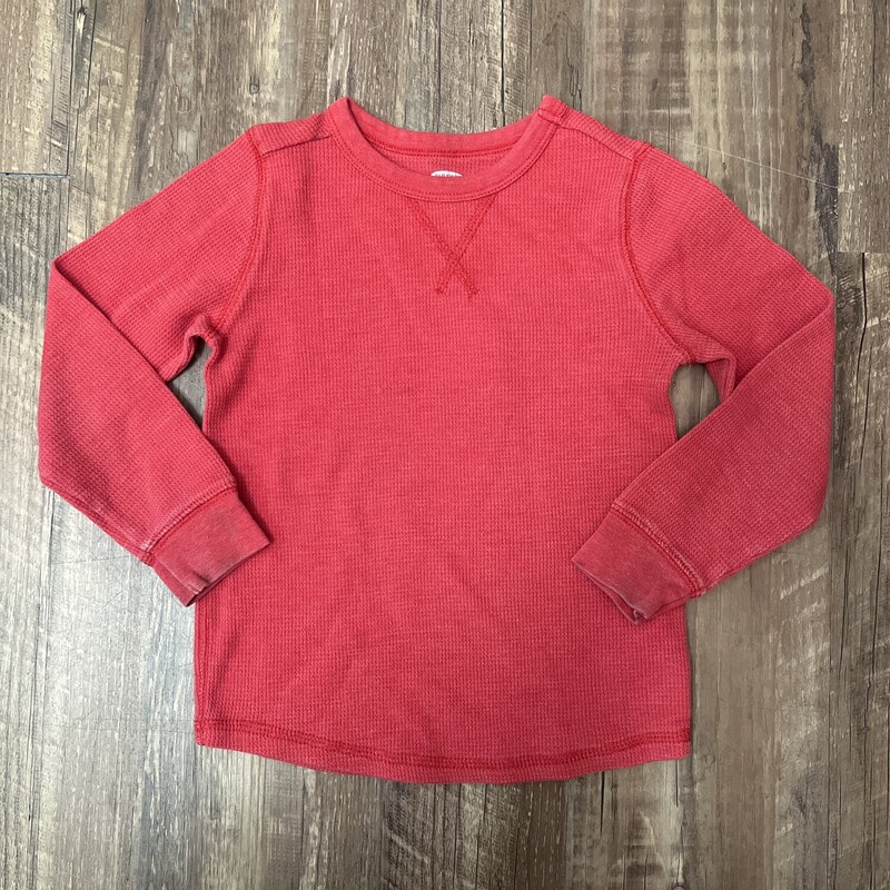 Old Navy Waffle Knit T, Red, Size: Toddler 4t
