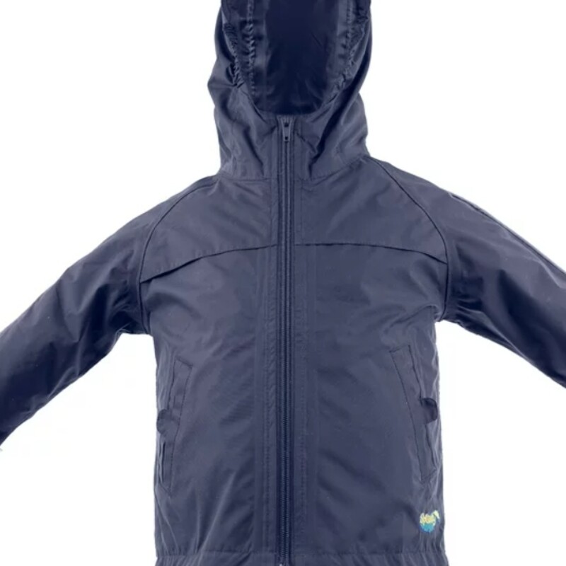 Waterproof Raincoat 11/12, NavyBlue, Size: Rainwear