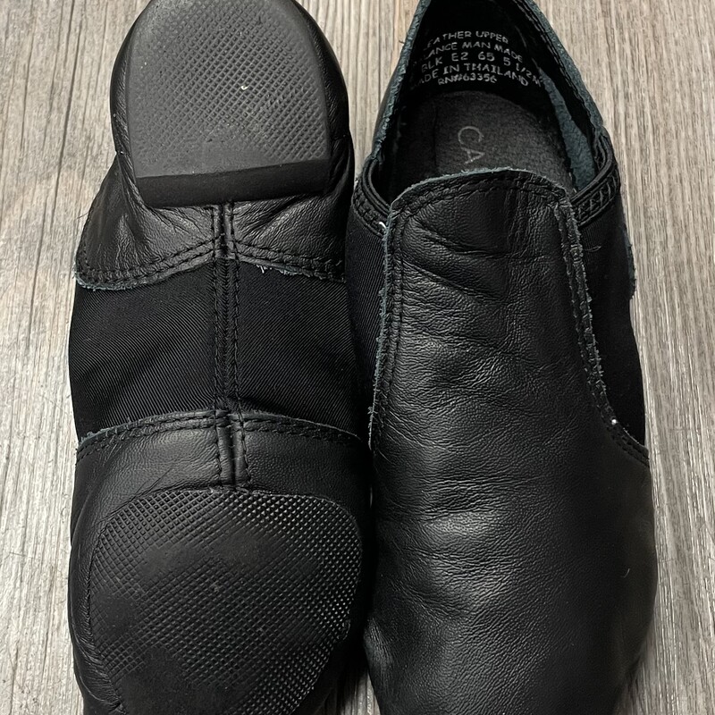 Capepzio Jazz Shoes, Black, Size: 12Y