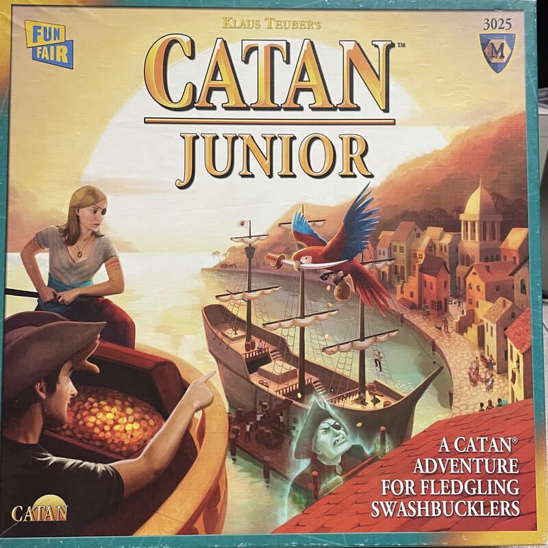 Catan Junior, Green/Yellow, Size: 6Y+
Complete