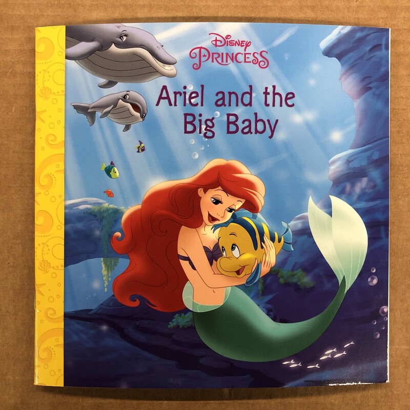 Ariel And The Big Baby, Size: Back, Item: Paper