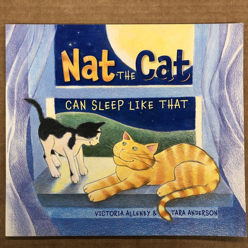 Nat The Cat, Size: Back, Item: Paper