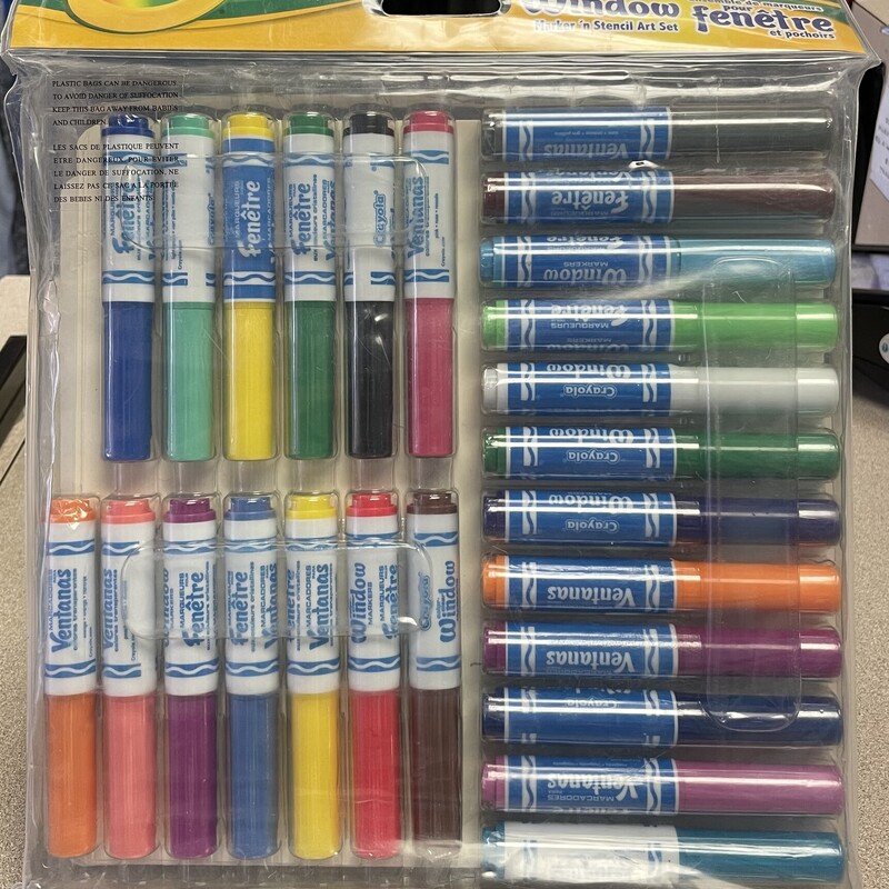 Crayola Window Marker, Multi, Size: NEW!