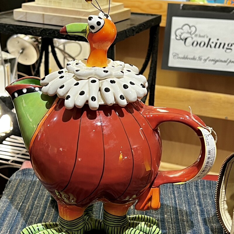 Teapot Lynda Corneille, Bird, Size: 2 Pcs