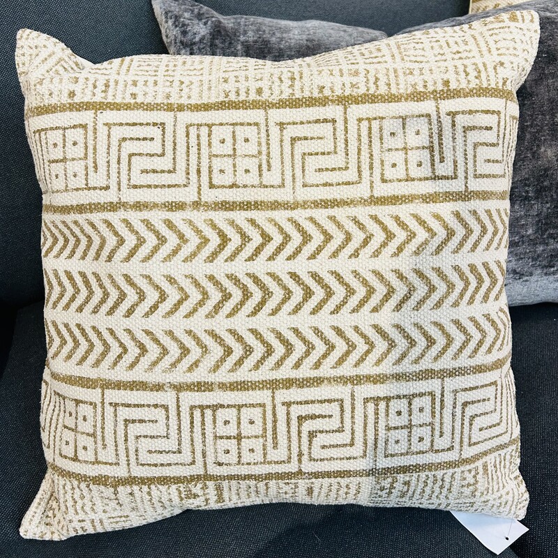 Suyra Geometric Down Pillow
Tan Cream Size: 17 x 17H