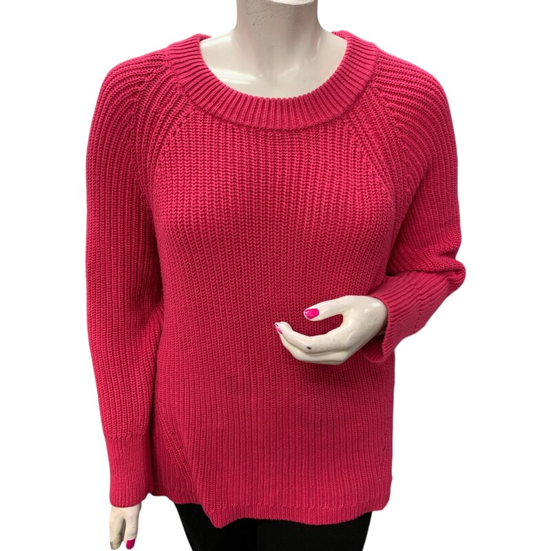 Lord & Taylor Sweater, Pink, Size: 3X