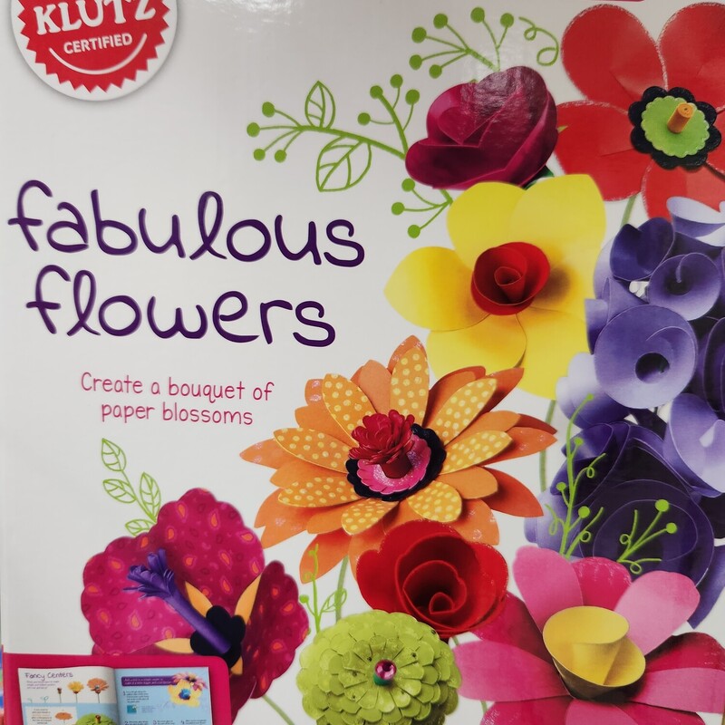 Fabulous Flowers Book/act