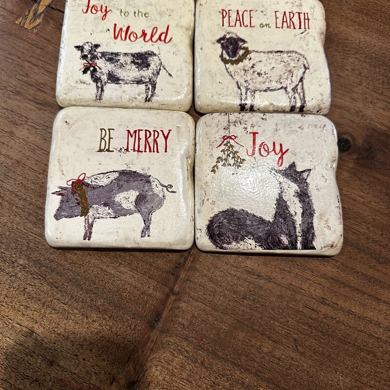 Holiday Coasters<br />
<br />
Size: 4x4