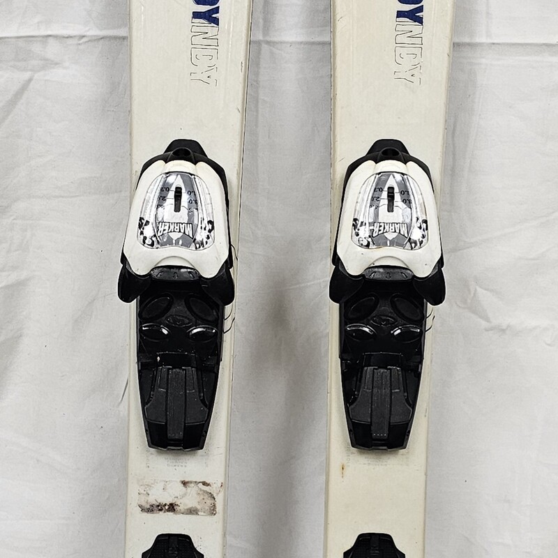 K2 Indy Skis with Marker 4.5 Bindings, Size: 112cm, Pre-owned.  MSRP $299.99