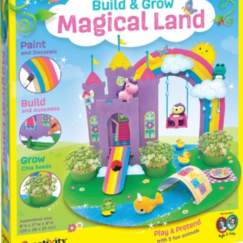 Build&Grow Magical Land, Ages 6+, Size: Create