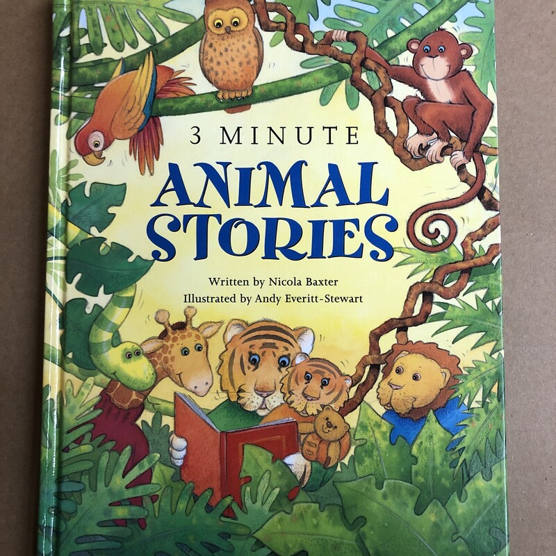 3 Minute Animal Stories, Size: Stories, Item: Hardcove