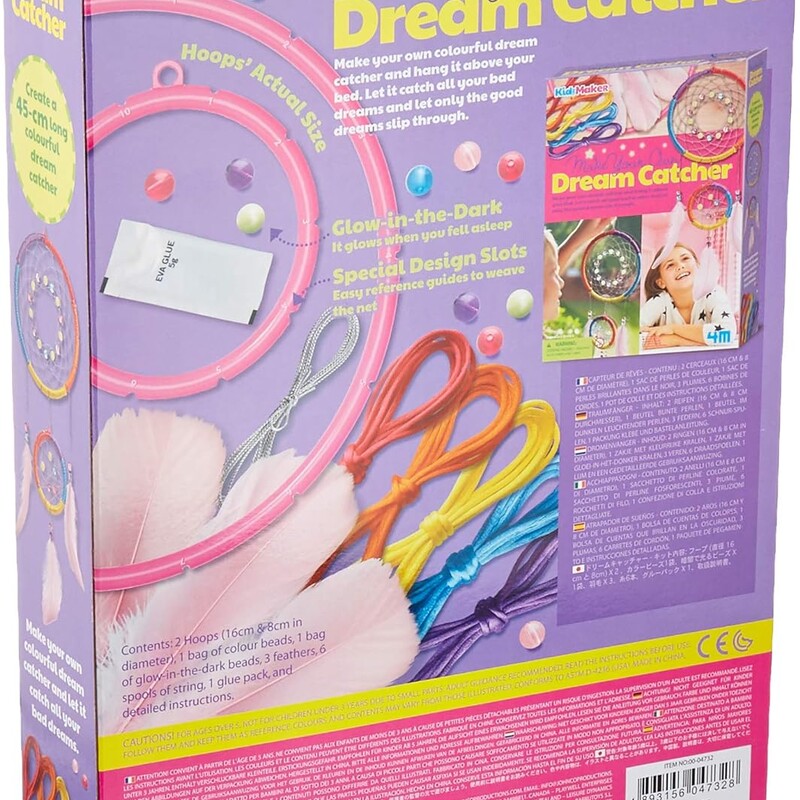 Make Ur Own Dreamcatcher, 5+, Size: Arts
